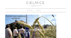 Desktop Screenshot of gimnazjum.cielmice.pl