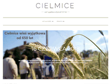 Tablet Screenshot of gimnazjum.cielmice.pl